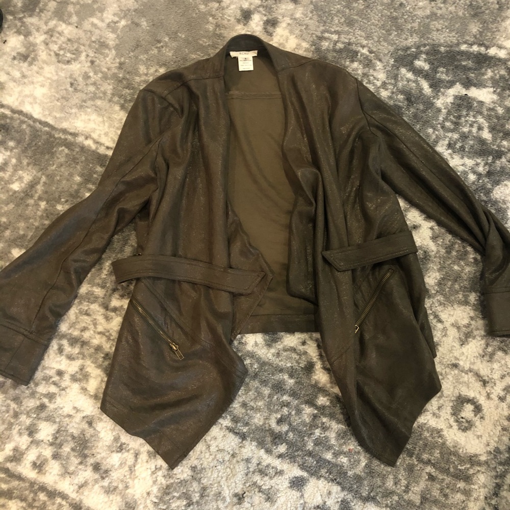 Army Sparkle Green Light Jacket